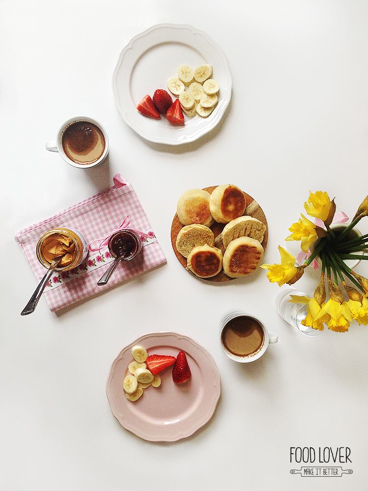 English muffins - slavné snídaňové pečivo!