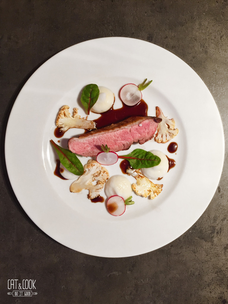 Kachní prsa s květákovým pyré