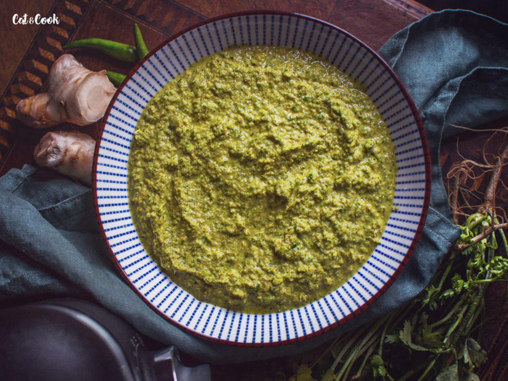 Zelená kari pasta (Green curry paste)