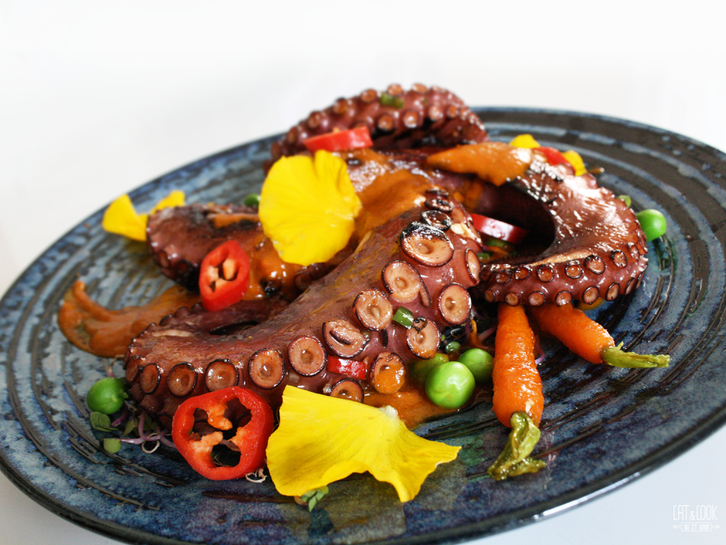 Výzva s Kalamáta Papadimitriou: Grilovaná chobotnice s chilli omáčkou