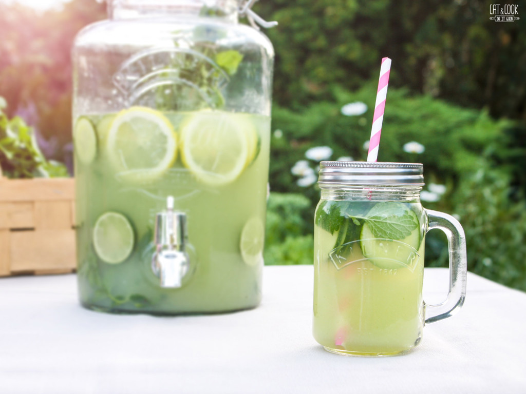 Okurková limonáda s mátou