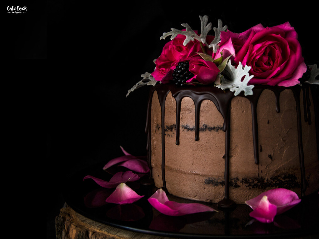 Čokoládový dort s arašídovým máslem