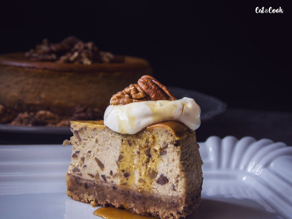 Kaštanový cheesecake