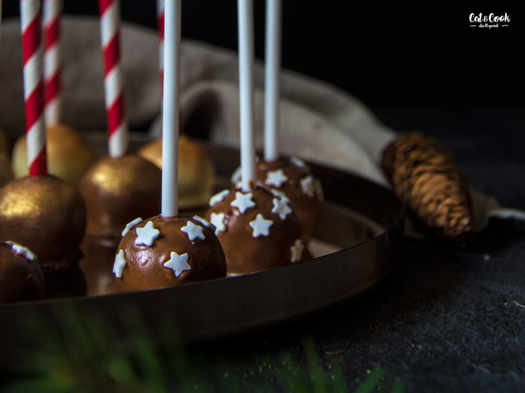 Vánoční cake pops