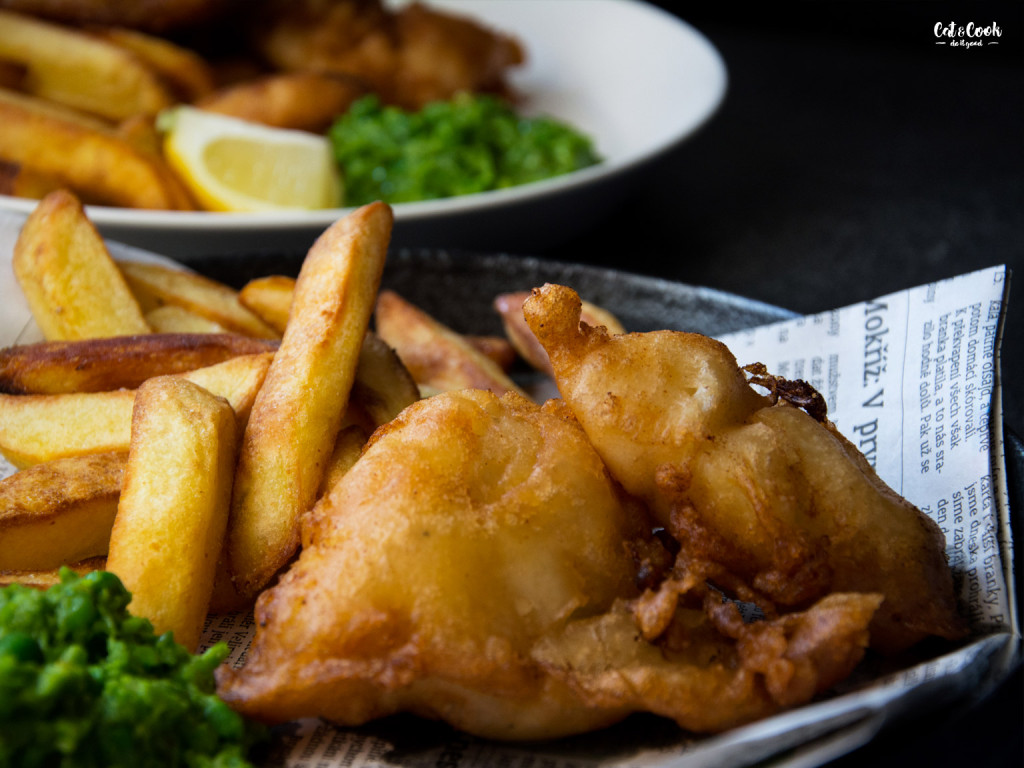 Fish and Chips z M&S potravin