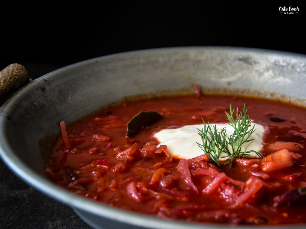 Boršč z M&S potravin