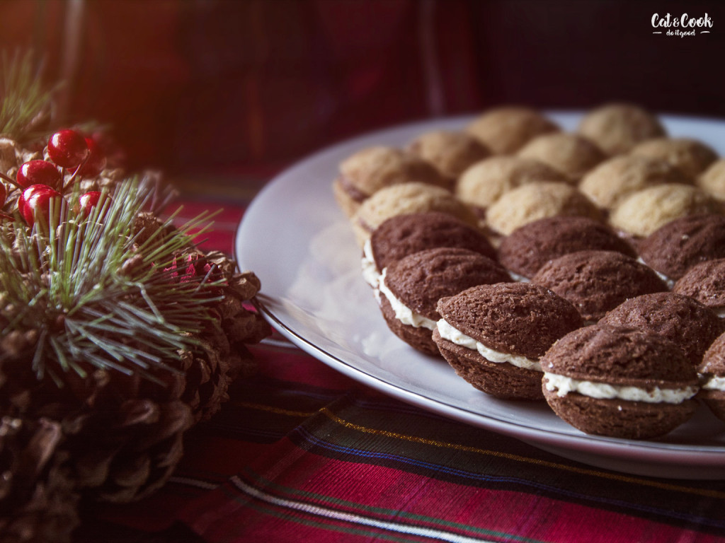 Ořechy plněné krémem