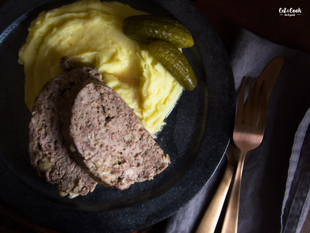 Sekaná s bramborovou kaší