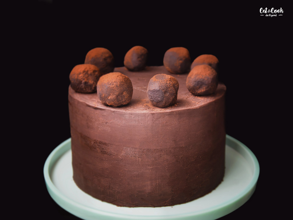 Čokoládovo – mandlový dort