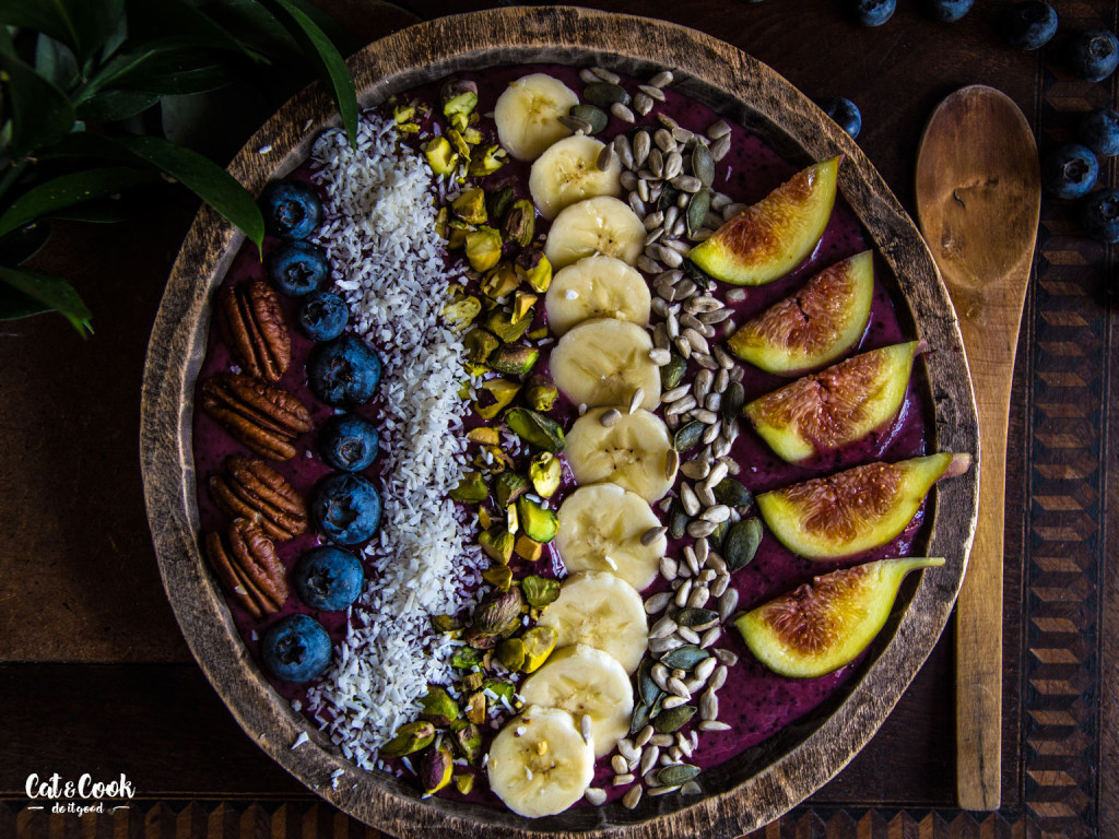 Smoothie bowl z M&S potravin