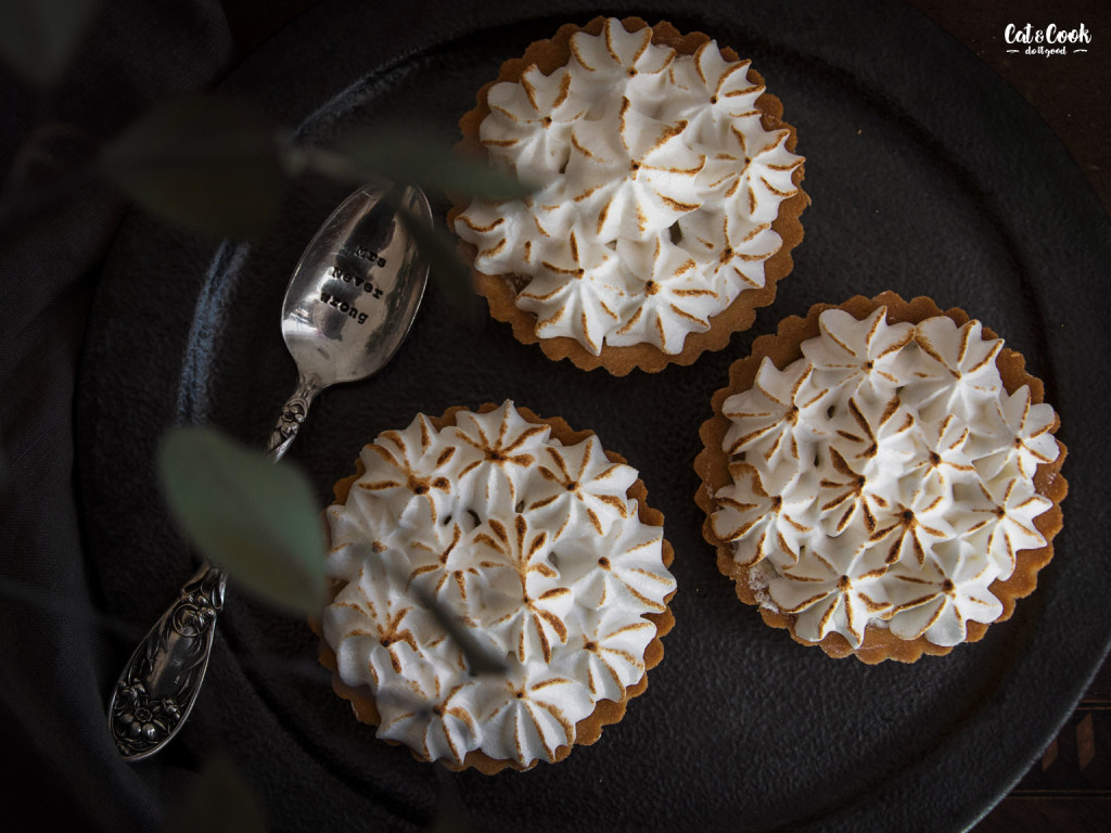 Tartelettes au citron meringuées