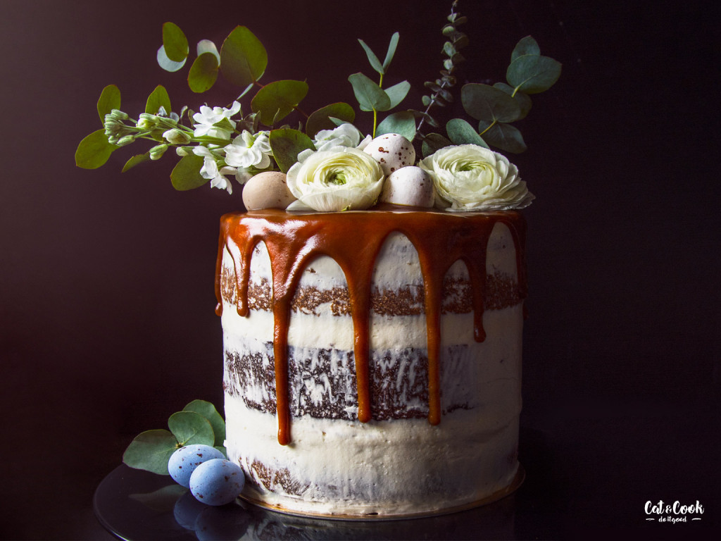 Velikonoční banánový dort