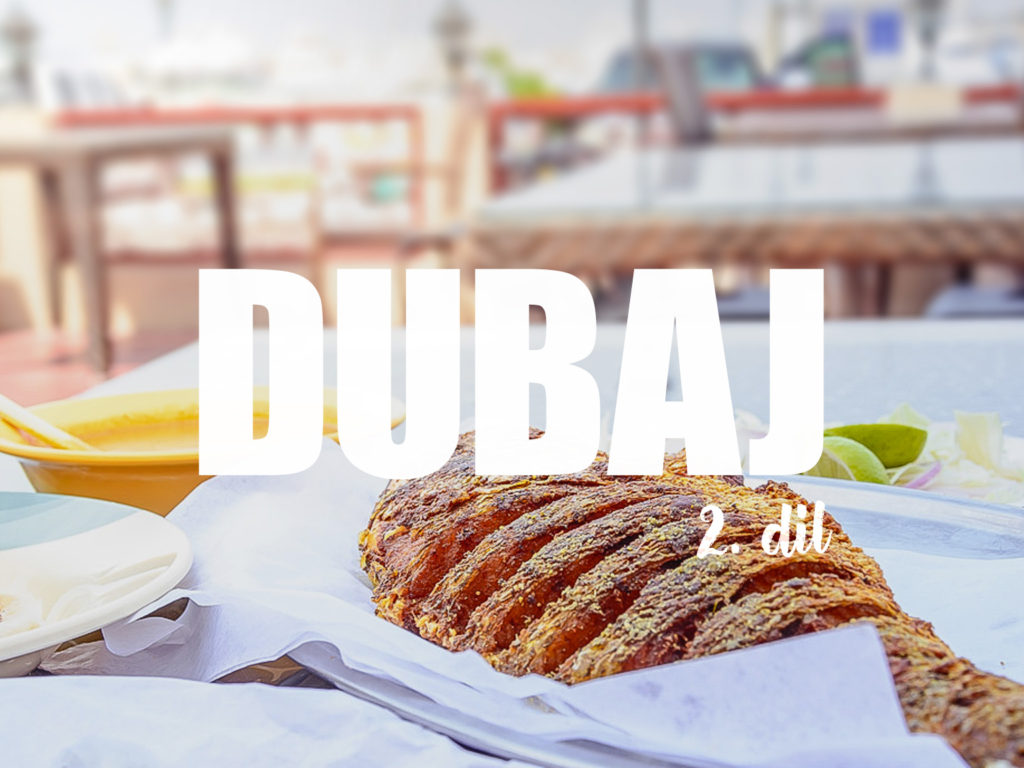 Dubaj - restaurace a bary
