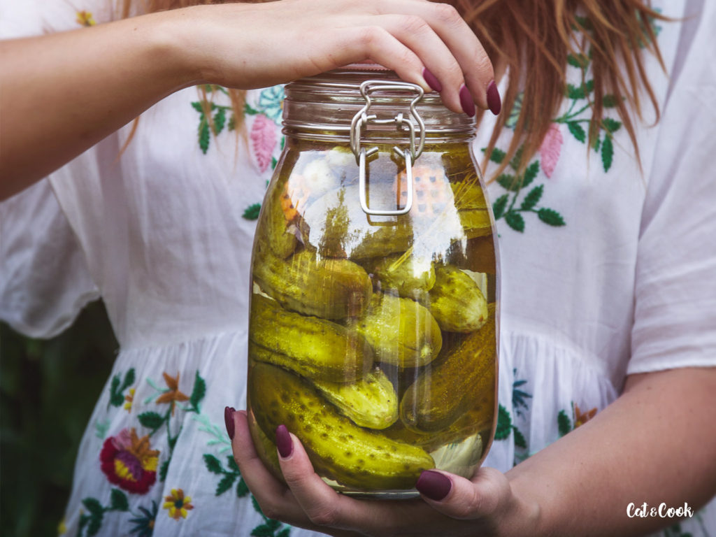 Zavařované okurky