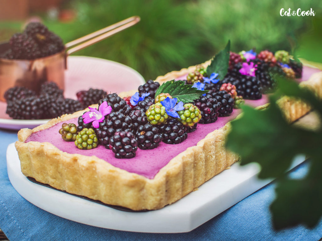 Ostružinový koláč