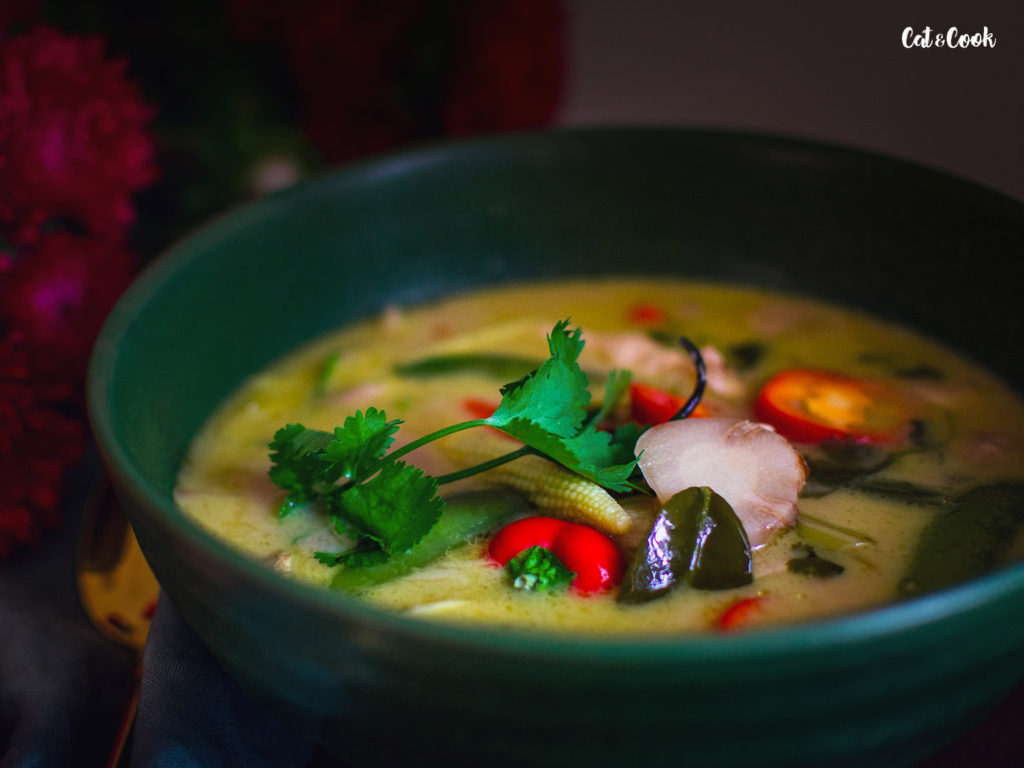 Tom kha gai - thajska kuřecí polévka