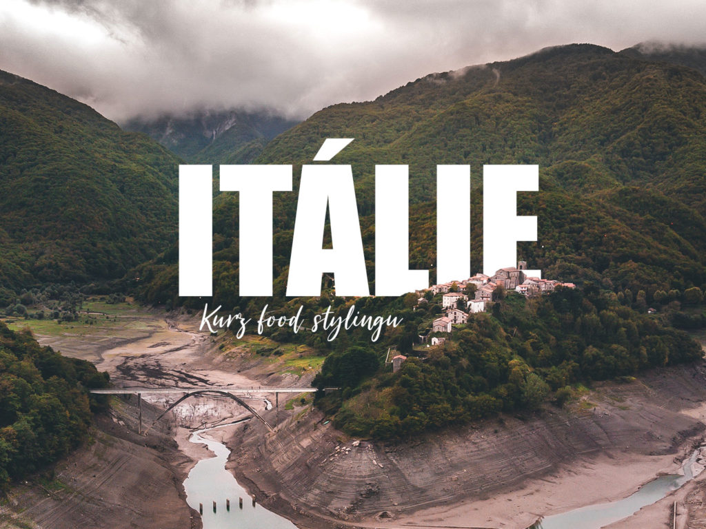 Kurz food stylingu v Toskánsku
