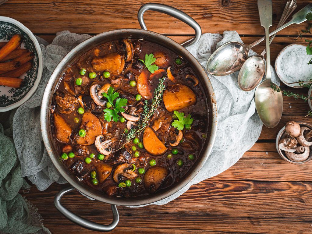 Hovězí na pivě Guiness – Irish stew