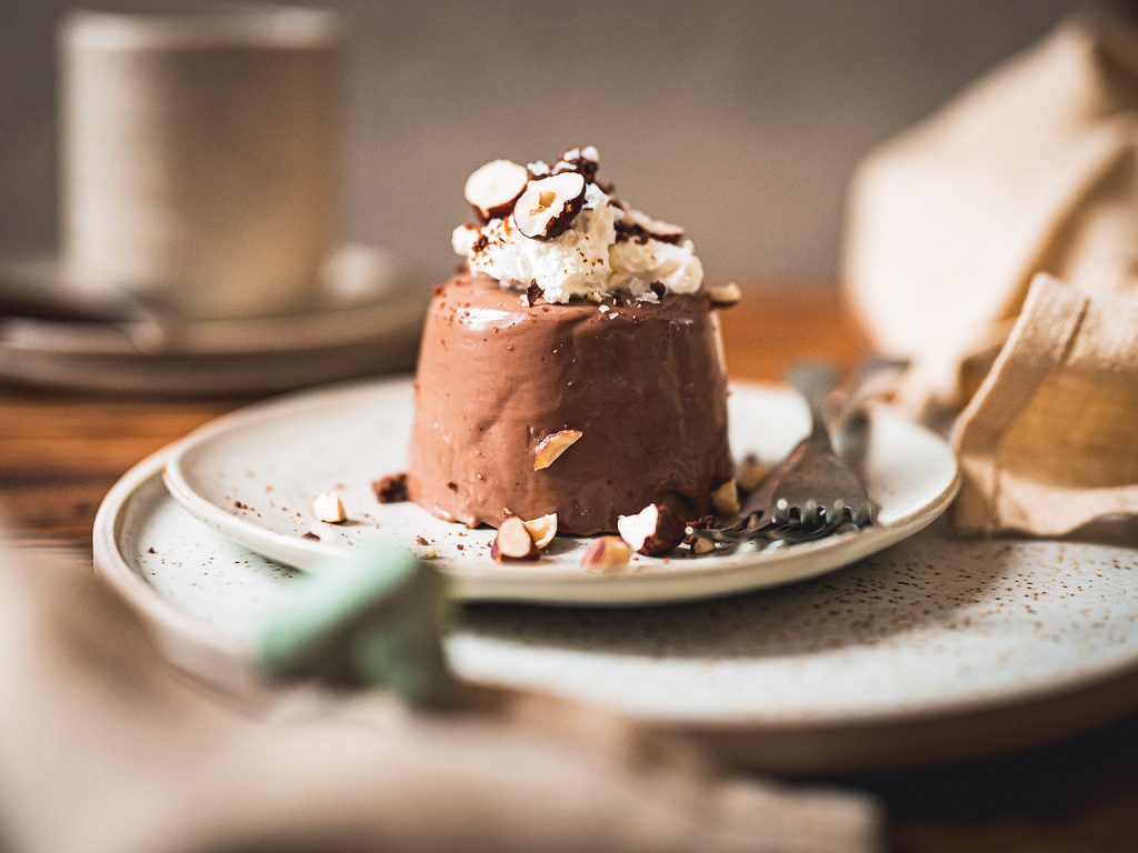 Čokoládová panna cotta