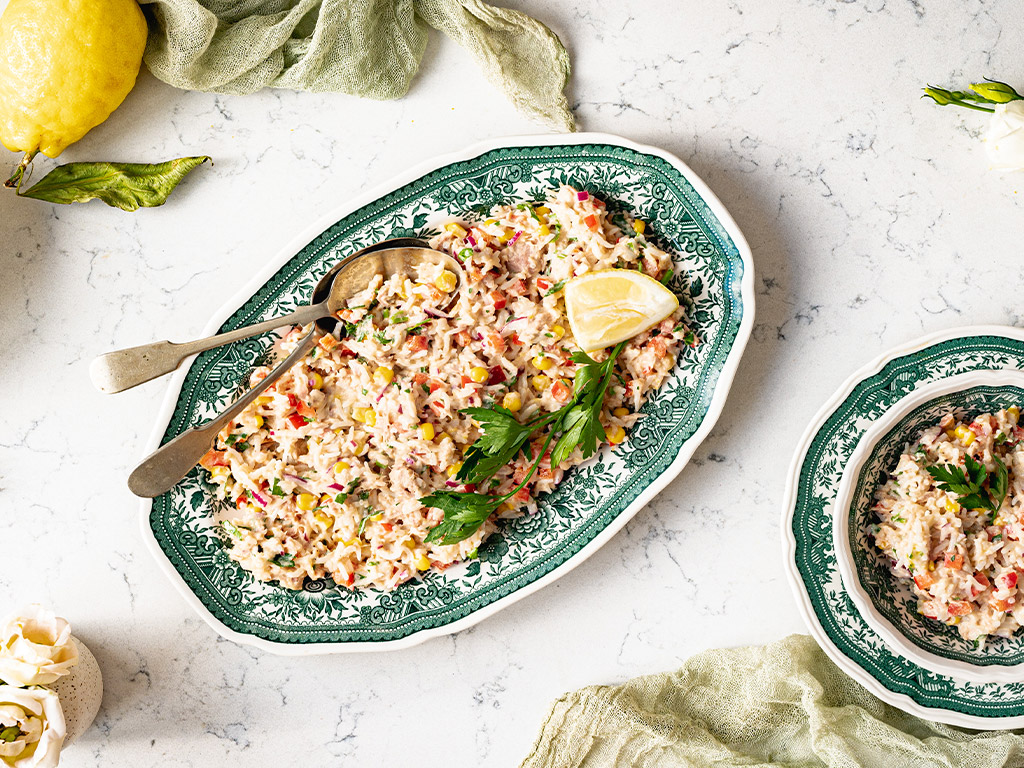 Rýžový salát s tuňákem