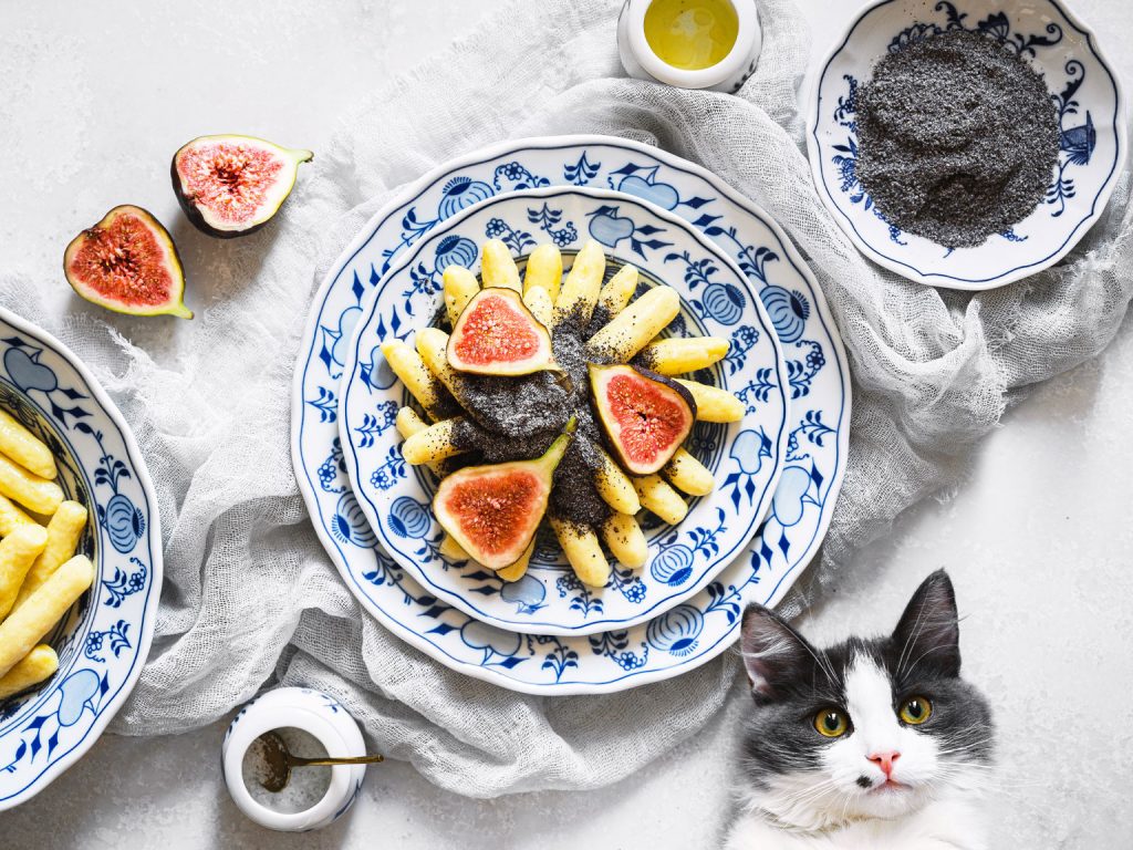 Bramborové šišky s mákem