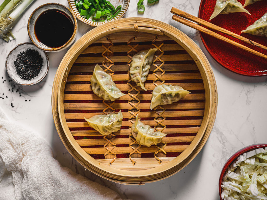 Gyoza knedlíčky plněné vepřovým masem