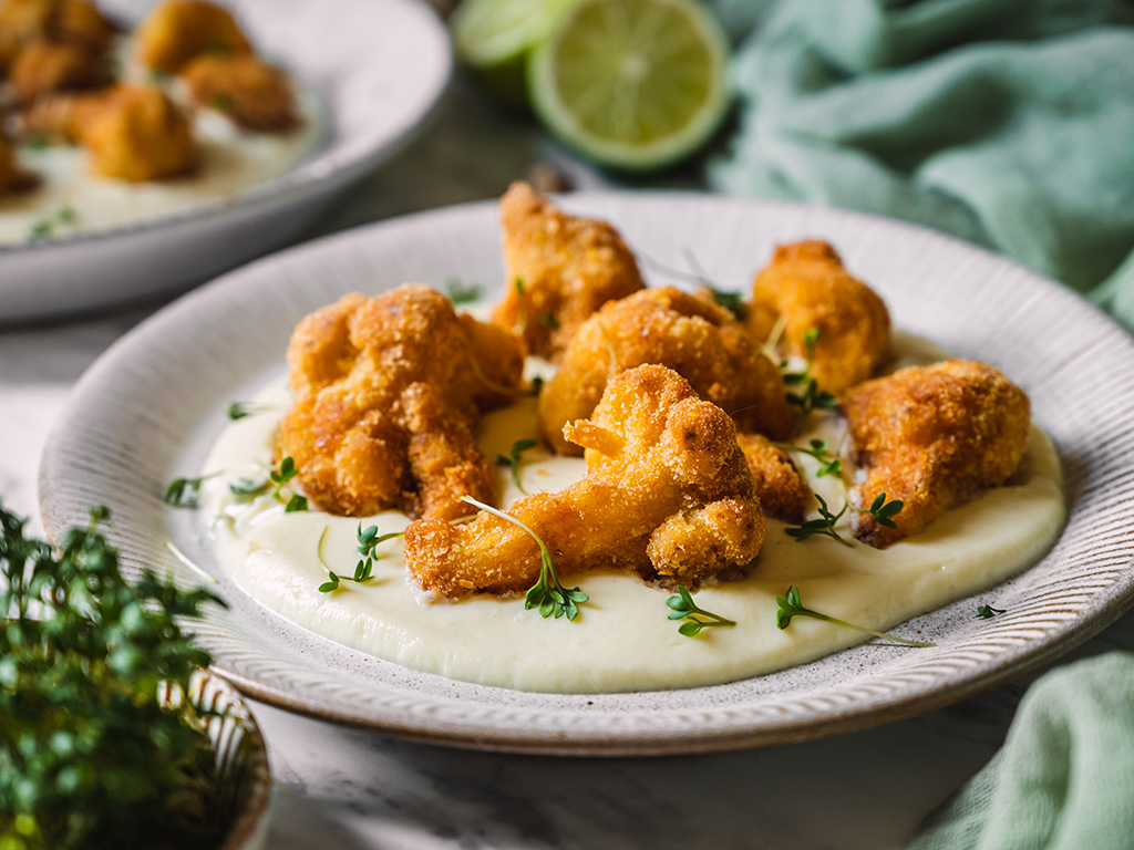 Květák s petrželovým pyré