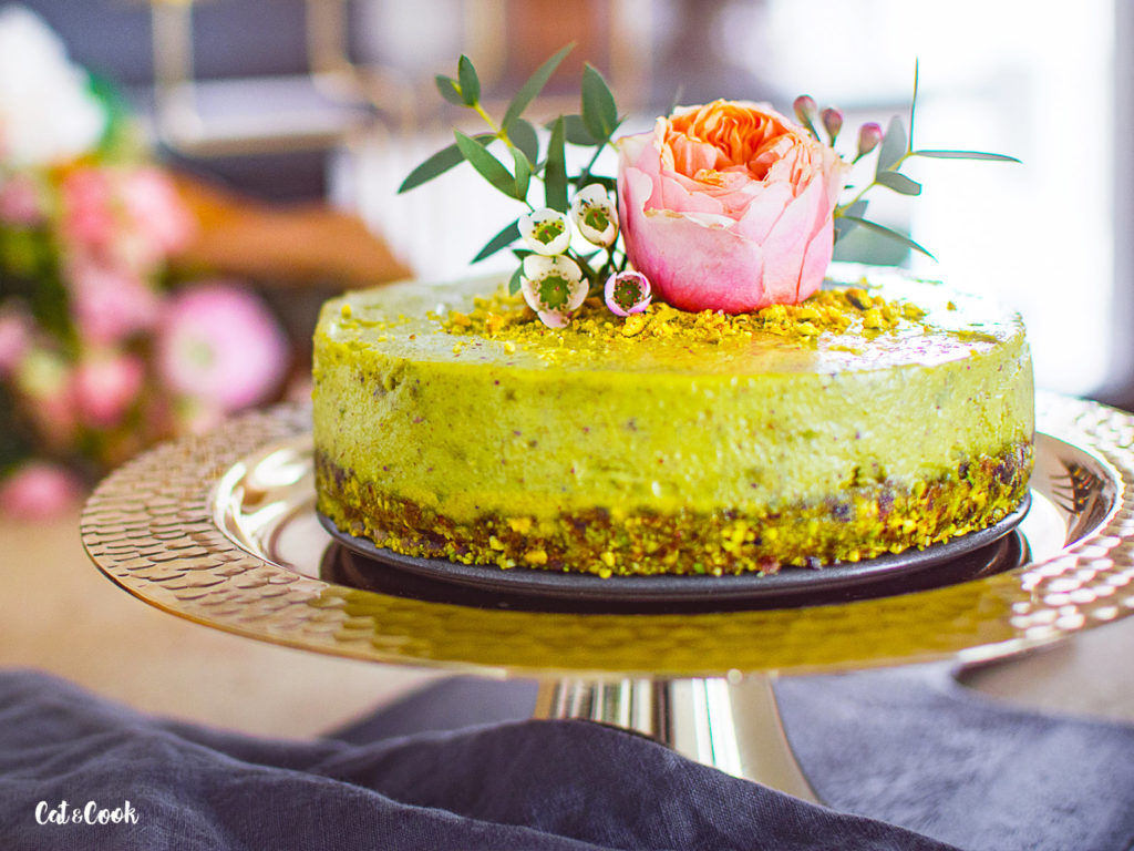 Pistáciový cheesecake z M&S potravin